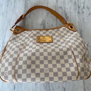 Louis Vuitton Galliera GM Damier Azur Shoulder Bag